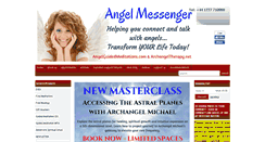 Desktop Screenshot of angelguidedmeditations.com